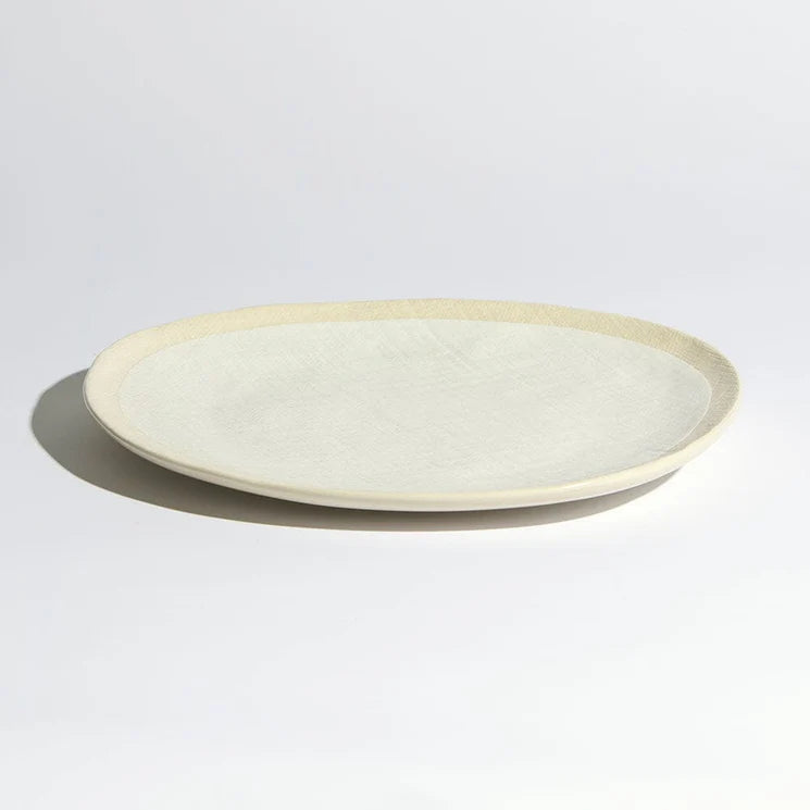 Organic Linen Dinner Plate Natural