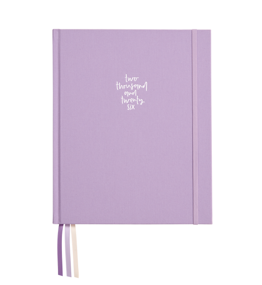 2026 Planner ~ Signature Horizontal Weekly LILAC