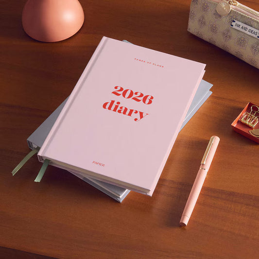 2026 A5 Weekly Planner ~ Joy Pink