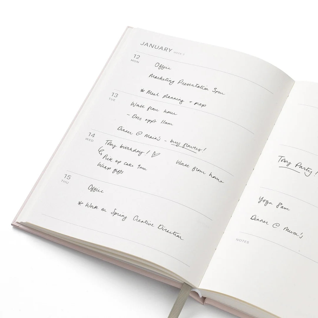 2026 A5 Weekly Planner ~ Italian Summer Dusty Sage