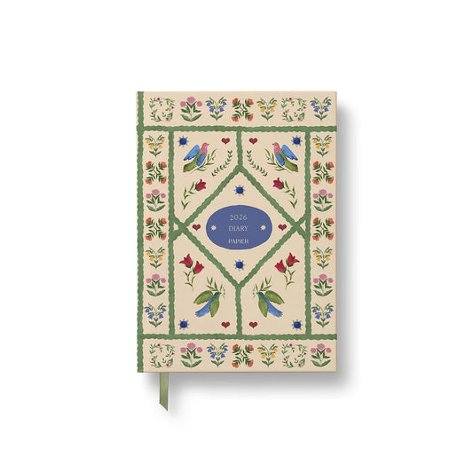 2026 A5 Daily Planner ~ Quilted Daydreams