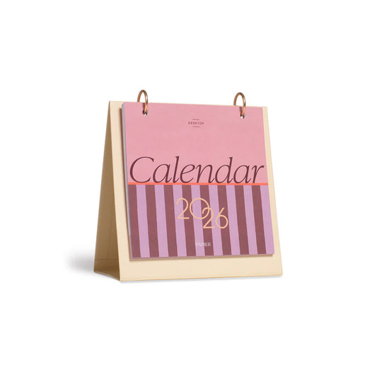 Modern Type Desk Calendar