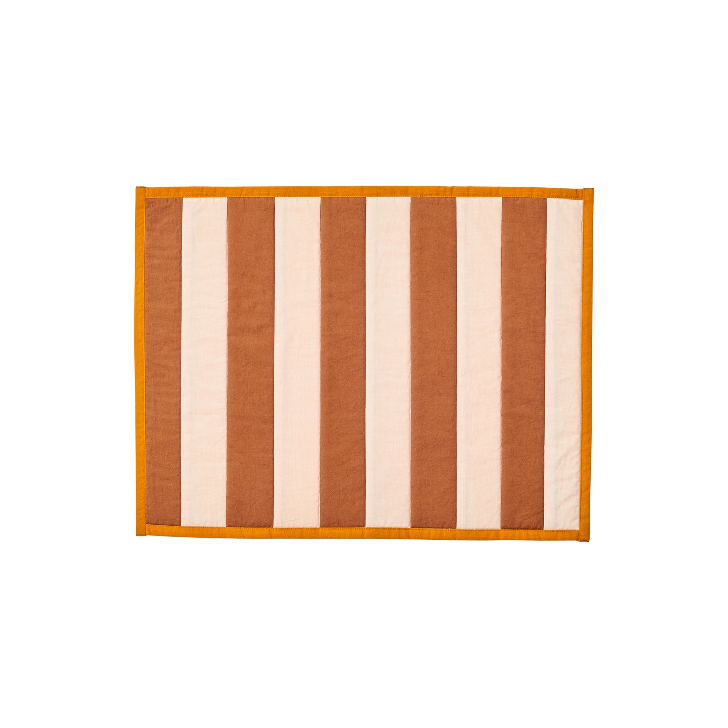Stripe Brown Placemats - Set of 4