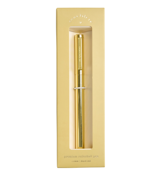 Metal Rollerball Pen - Golden