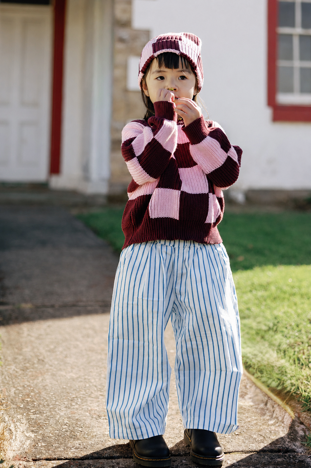Ninch Pants ~ Blue Stripe