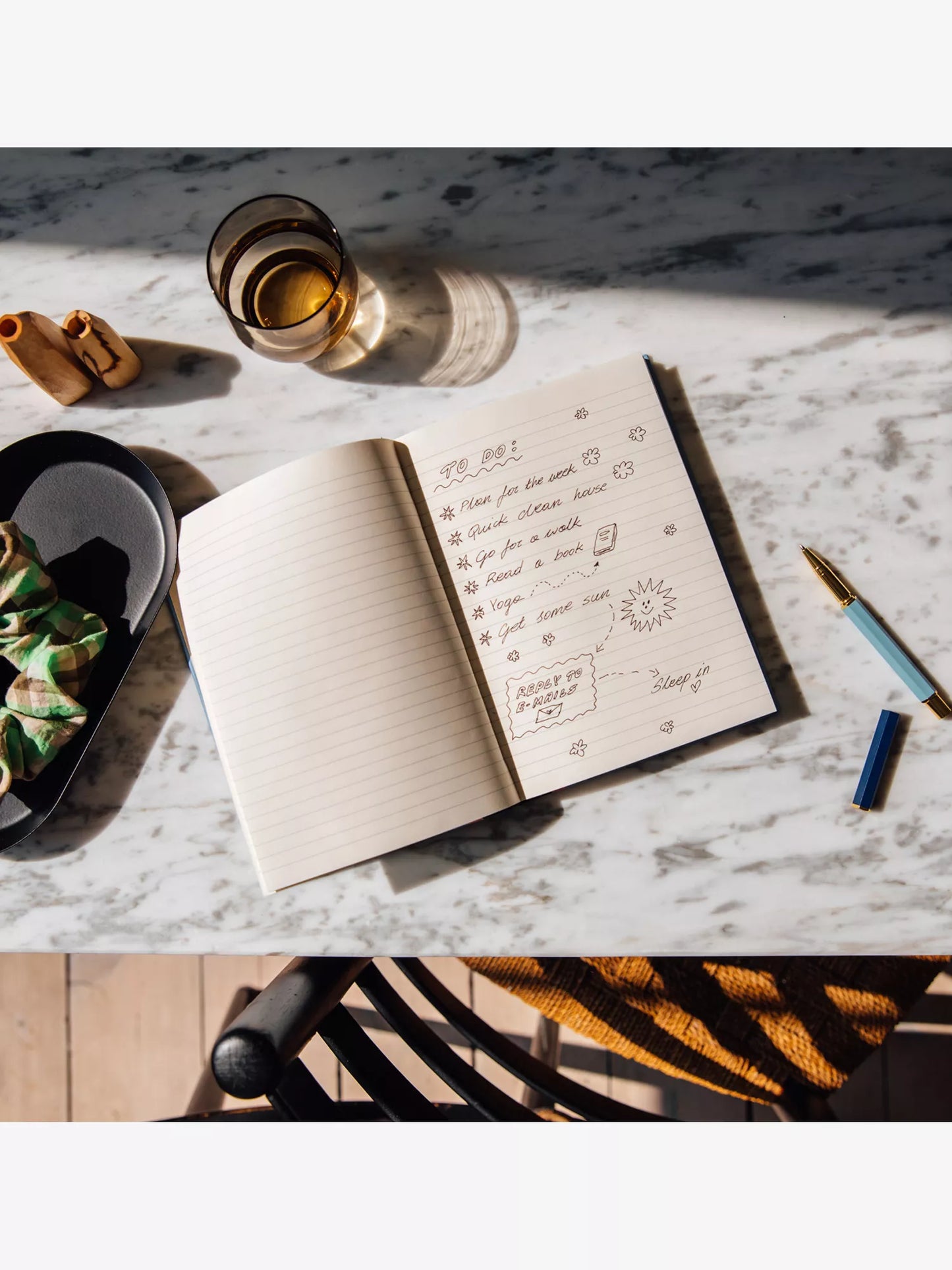 Sky High Hardcover Notebook - A5 Travel Journal