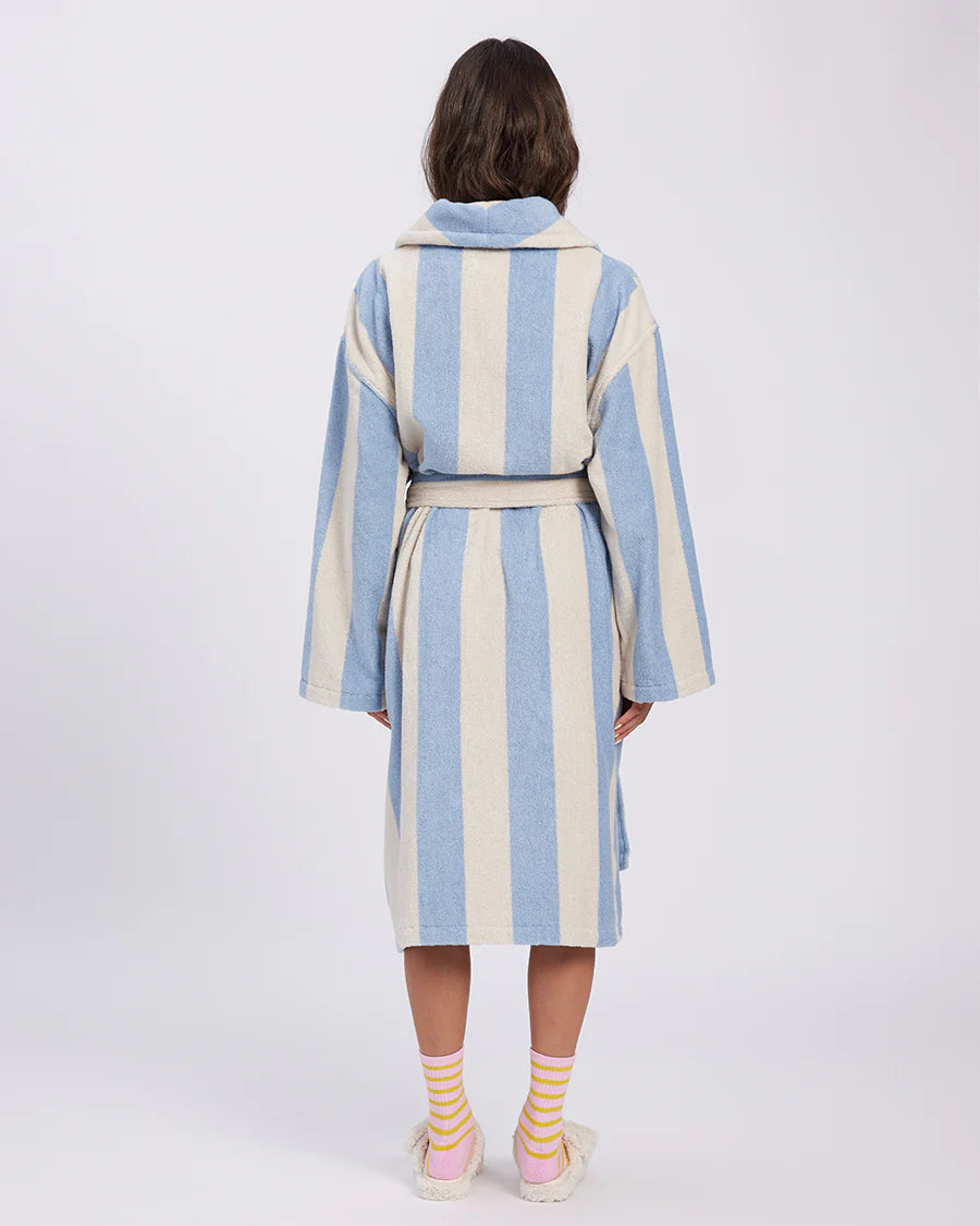 Resort Stripe Terry Robe