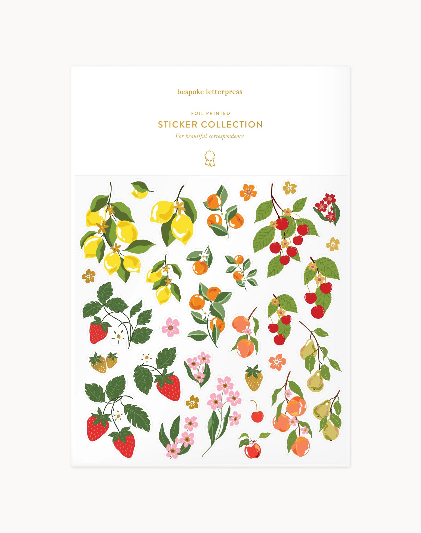 Fruit Sticker Sheet