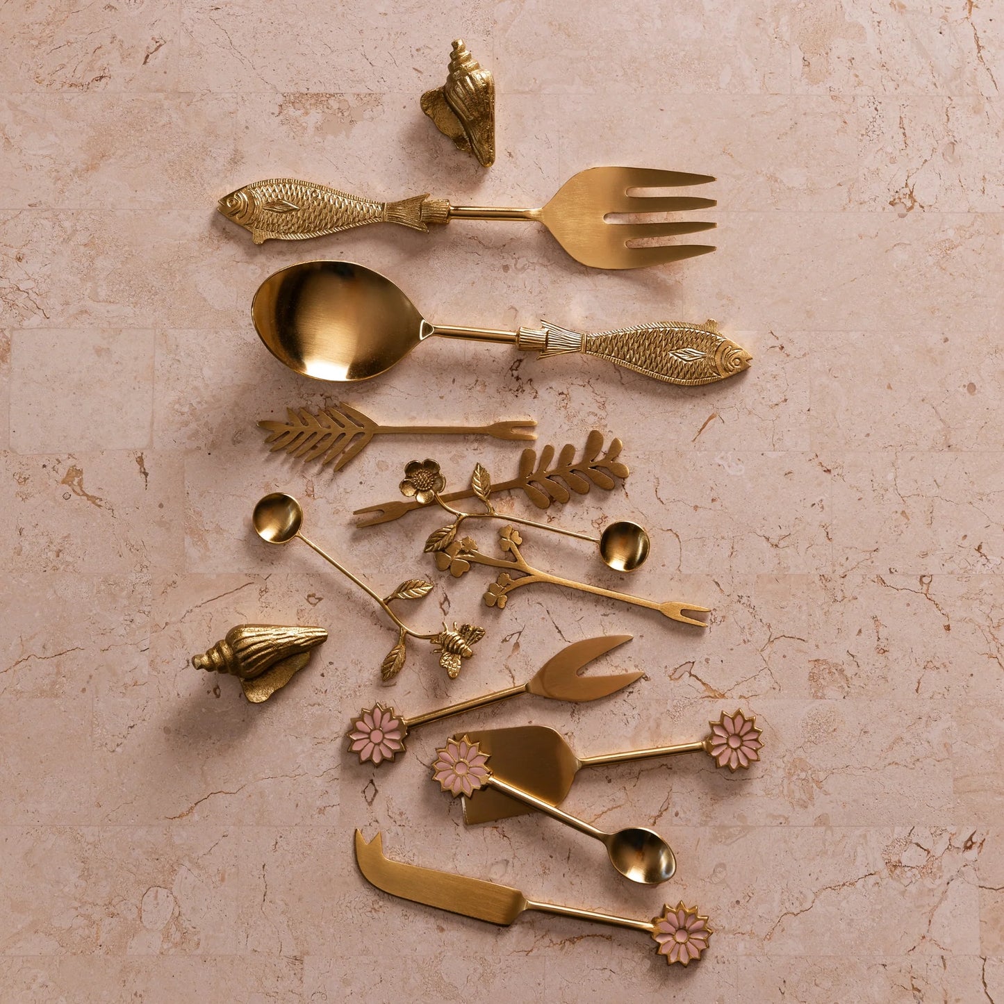 Fish Salad Servers (set of 2)