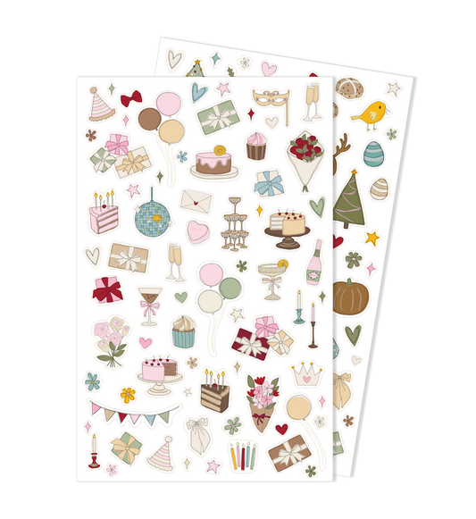 Planner Stickers ~ Celebrations + Holidays