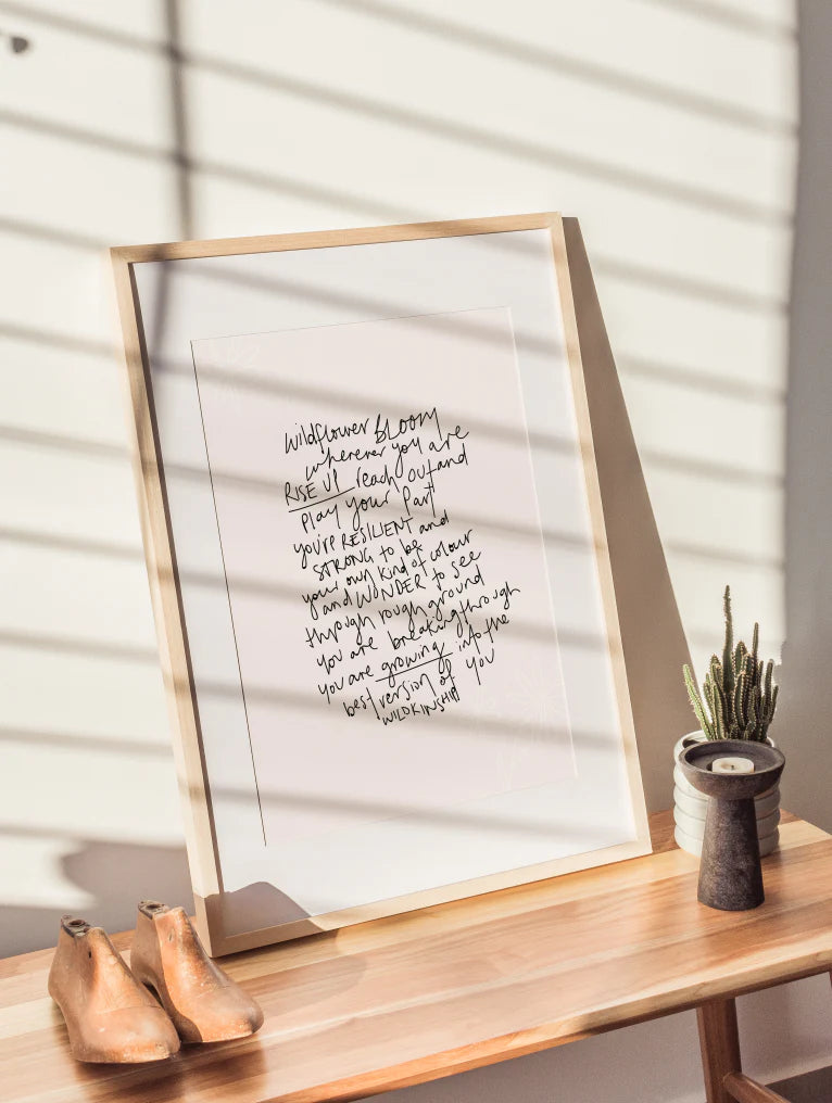 'Wildflower' 1st Edition Print A4