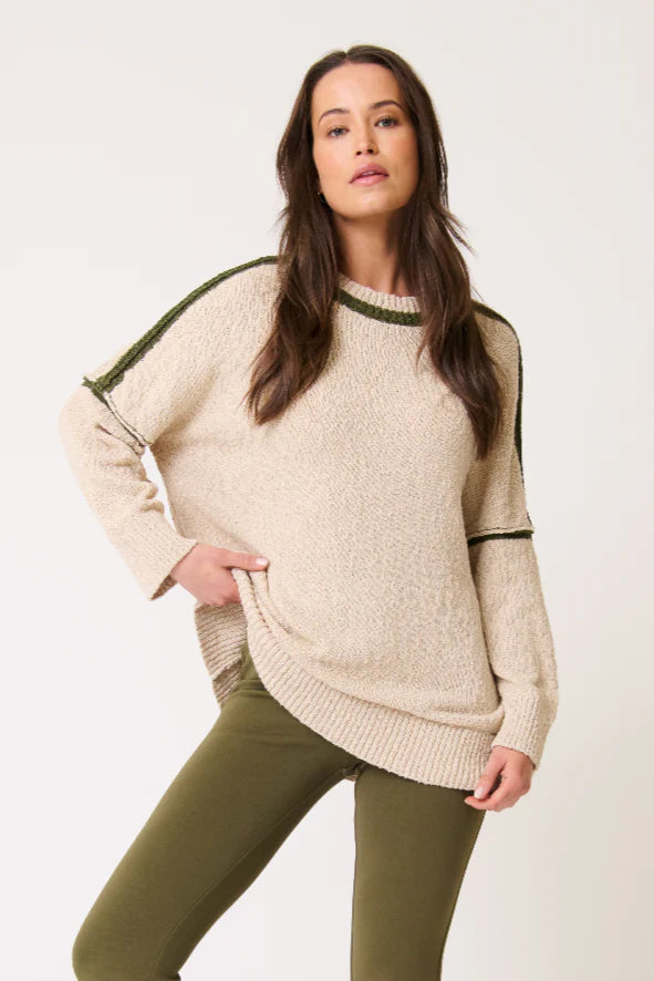Maeve Knit Sweater Cream