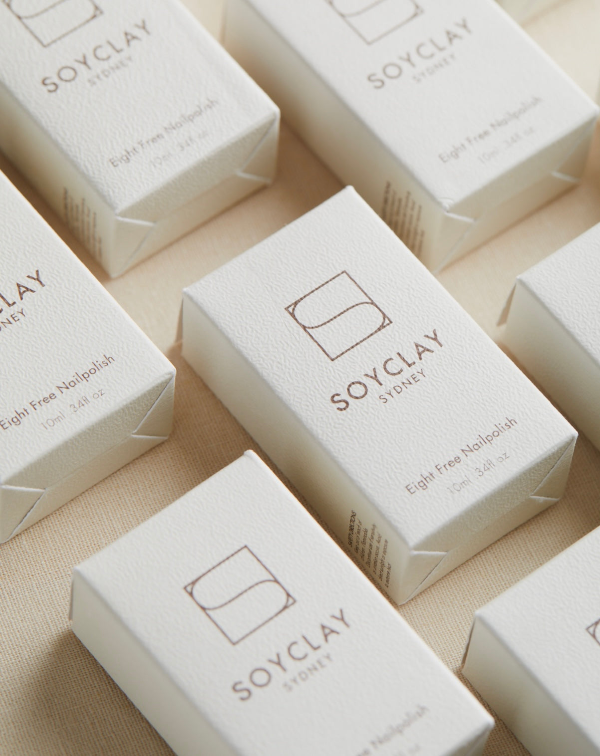 Soy Clay Nail Polish Vermillion