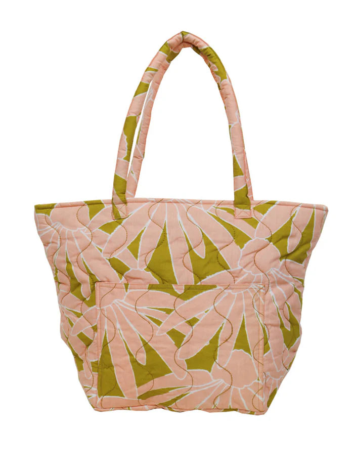 Margarita Quilted Bag - Peach