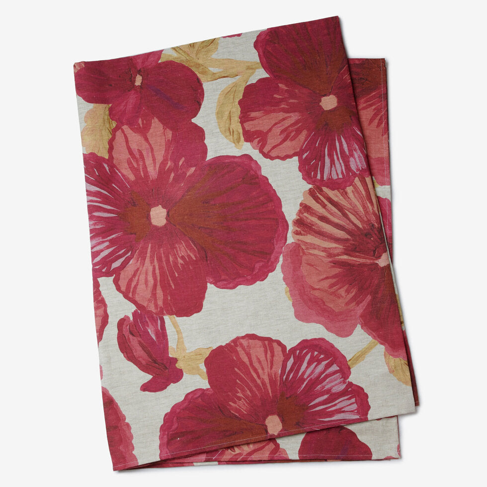 Wild Pansy Tablecloth ~ Large 350x170cm