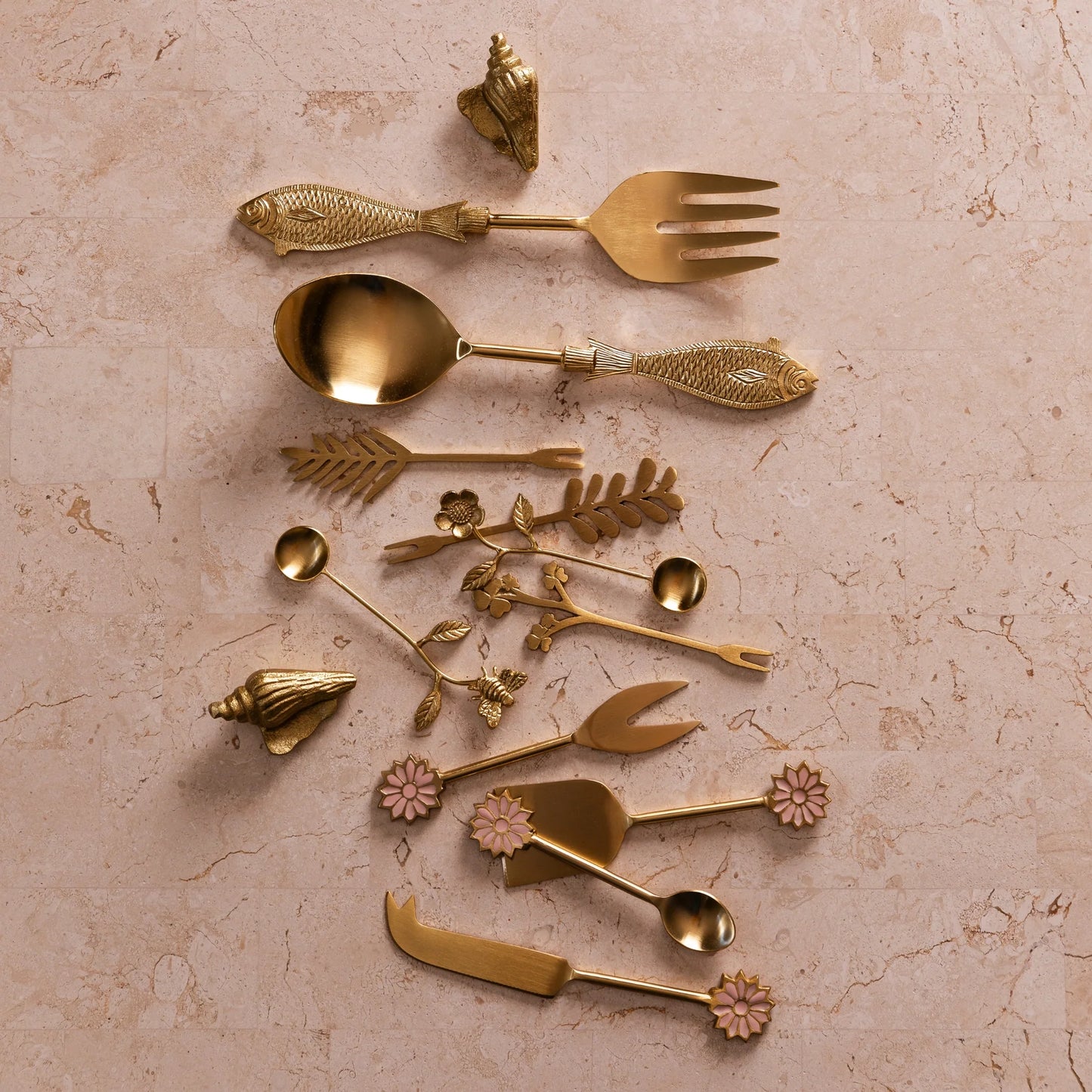 Petal Pink Flower Teaspoon