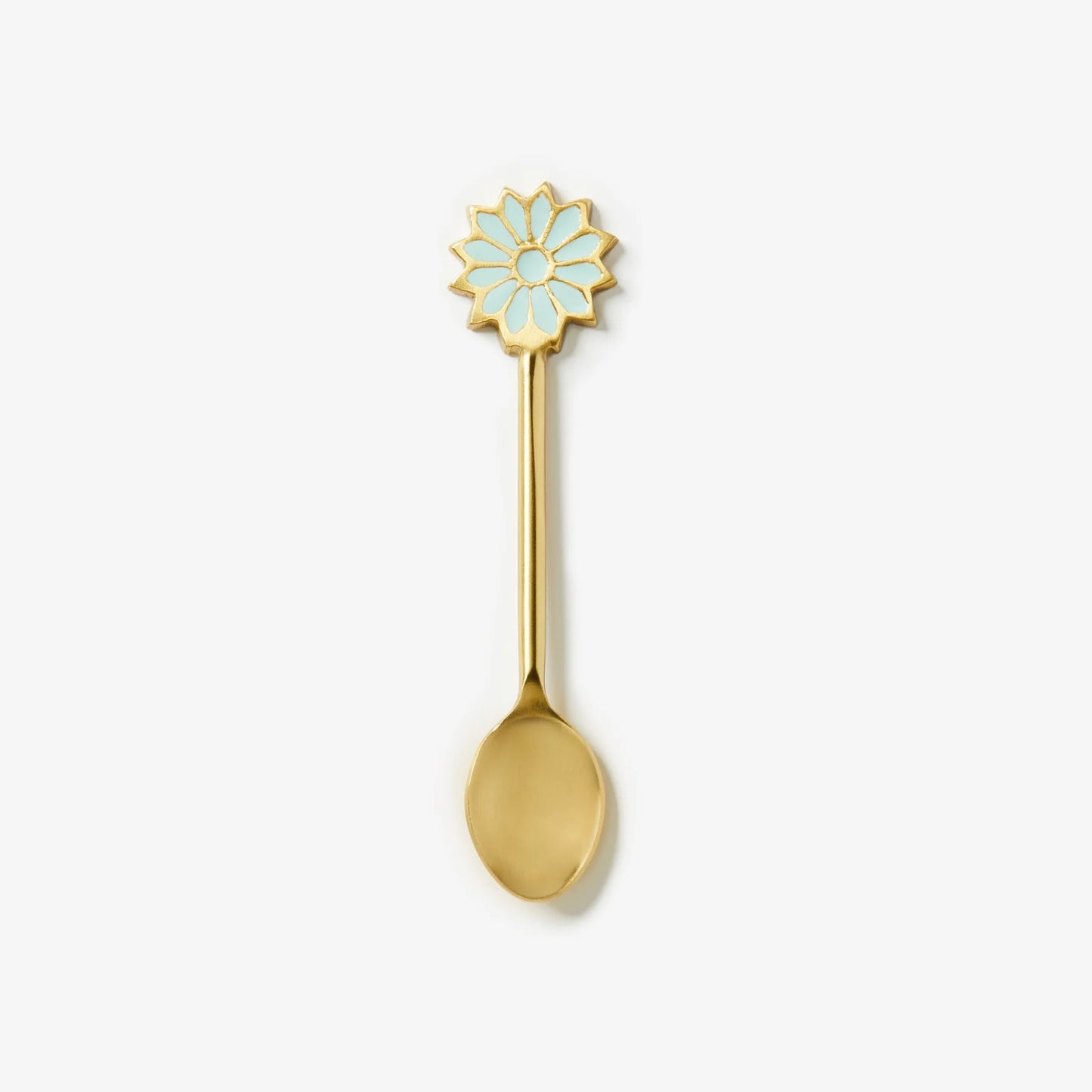 Powder Blue Flower Teaspoon