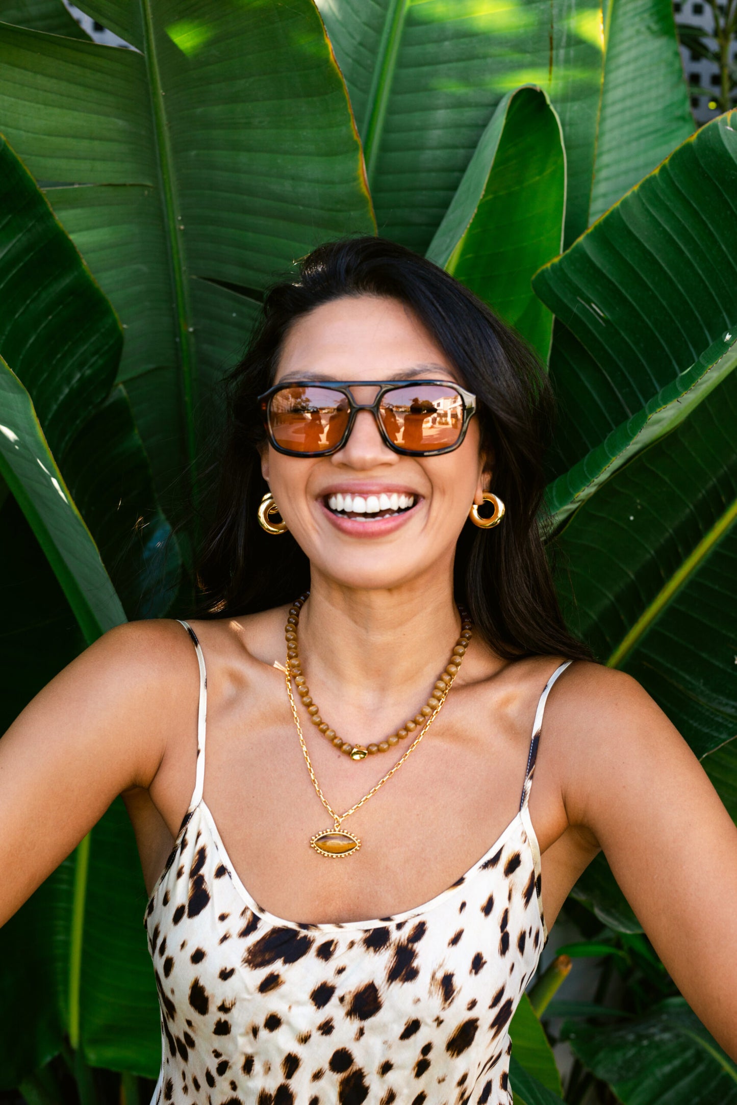 Tiger's Eye Pendant Necklace