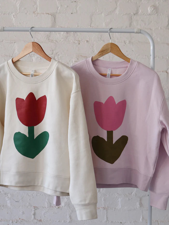 Tulip Sweater Ecru