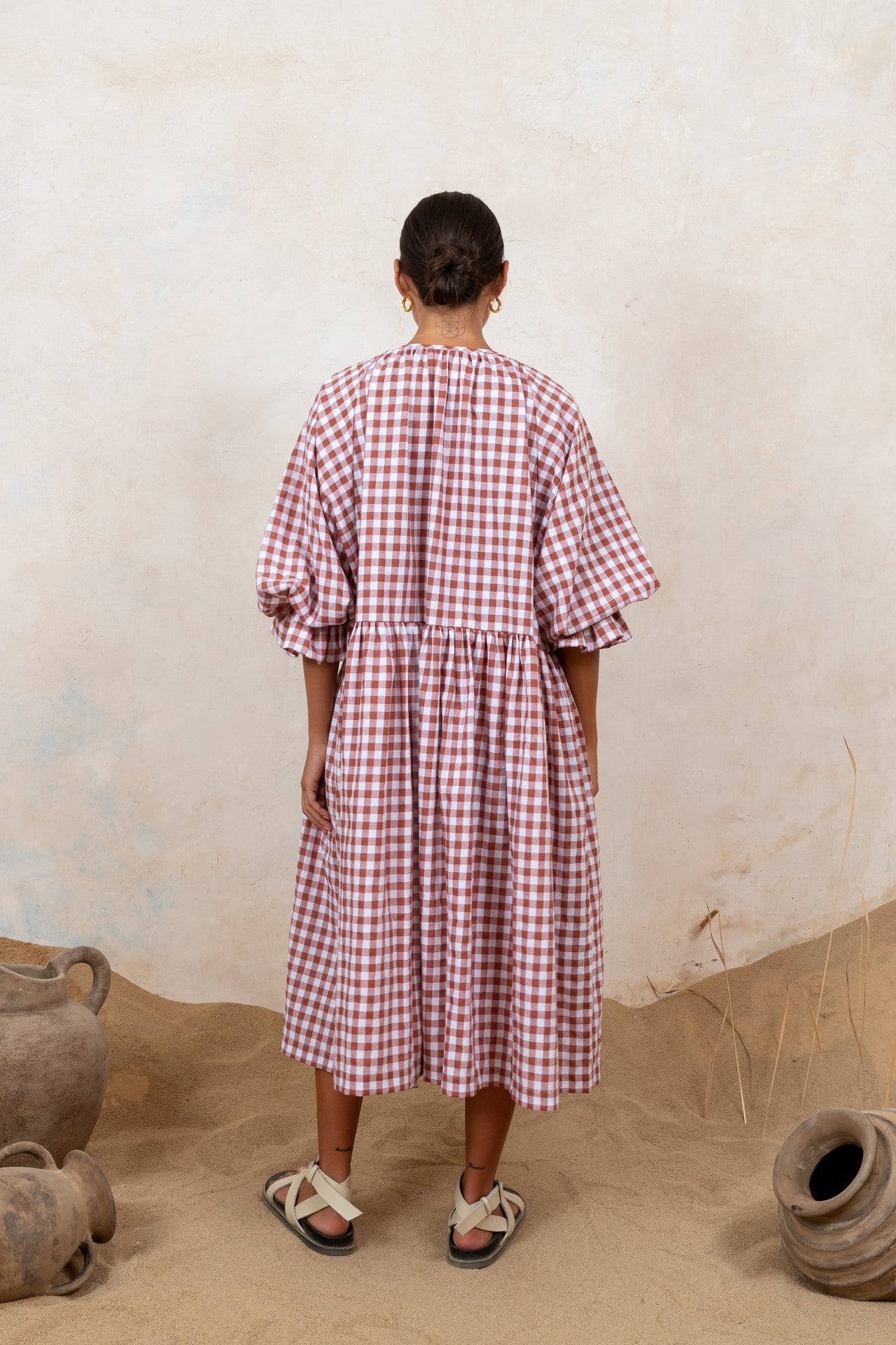 Tilly Midi Primrose Gingham