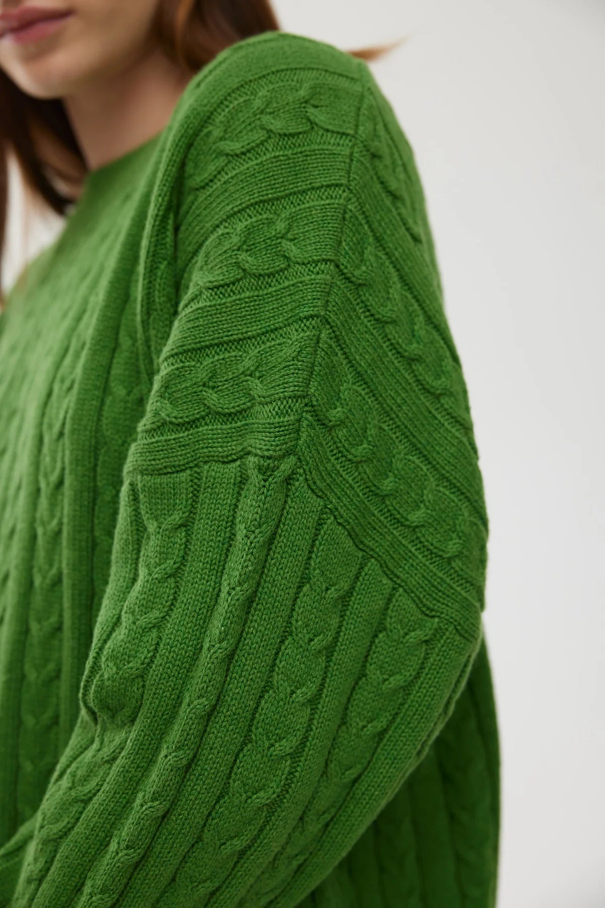 Willa Cable Knit Jungle