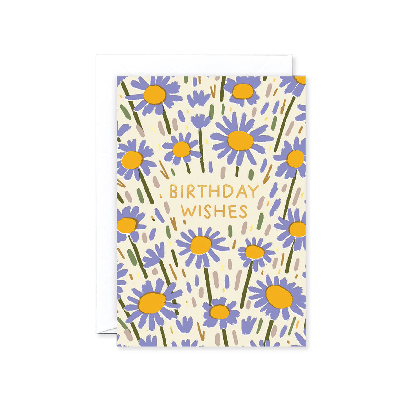 Flower Field Birthday Card