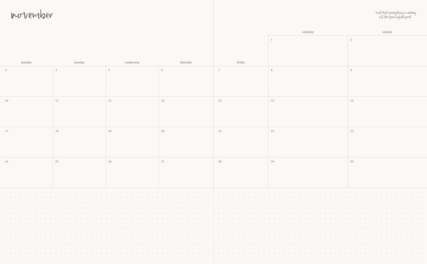 2025 Planner Grande HORIZONTAL Weekly - Liberty