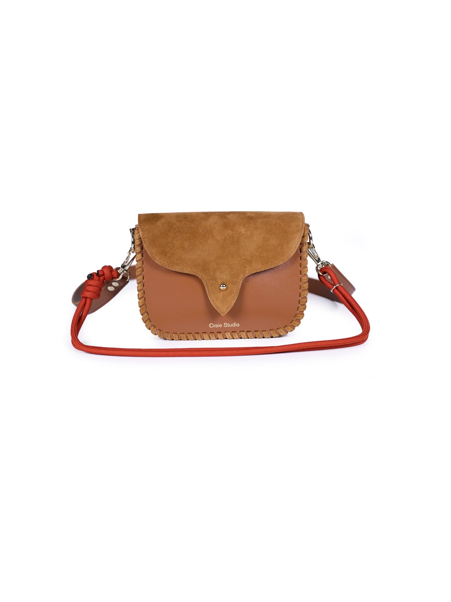 West Suede Bag ~ Tan