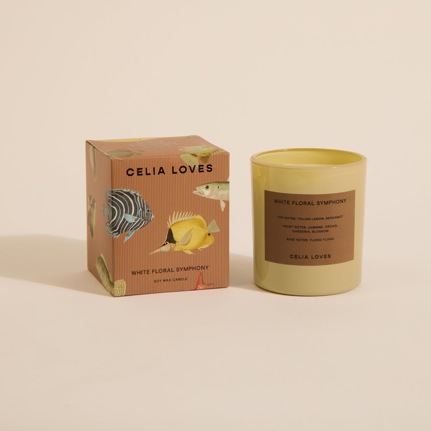 Field Notes Candle White Floral Symphony 80hr