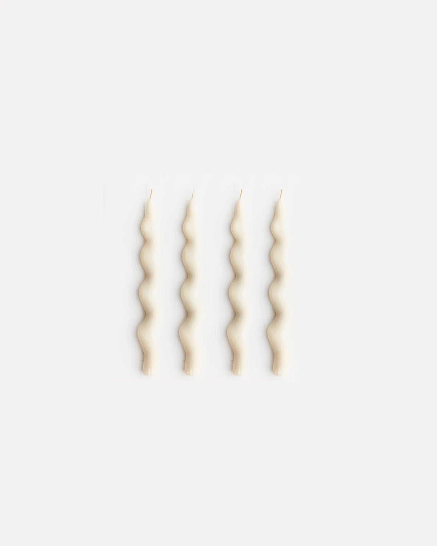 Wavy Taper Candle Set