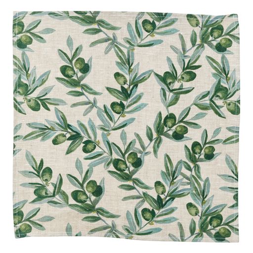 Napkin Olive Green Set of 6