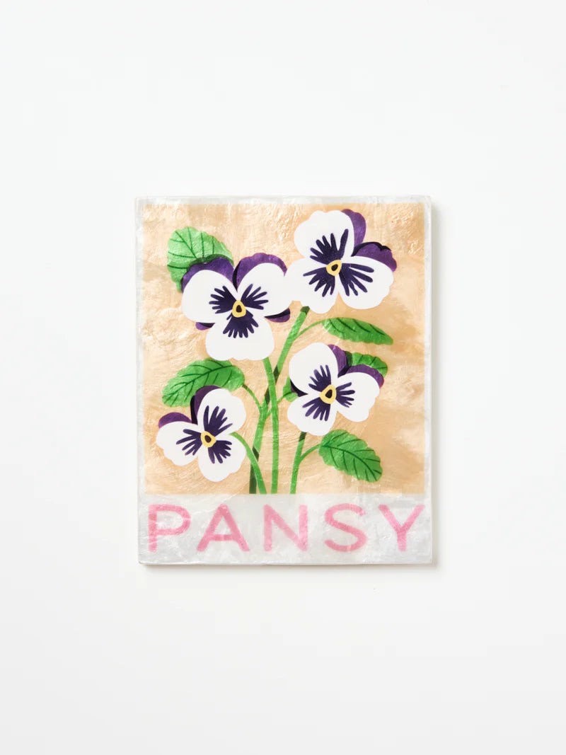 Market Pansy Wall Art