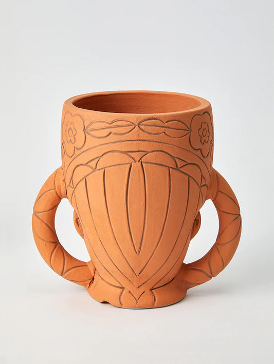 Folklore Handle Vase
