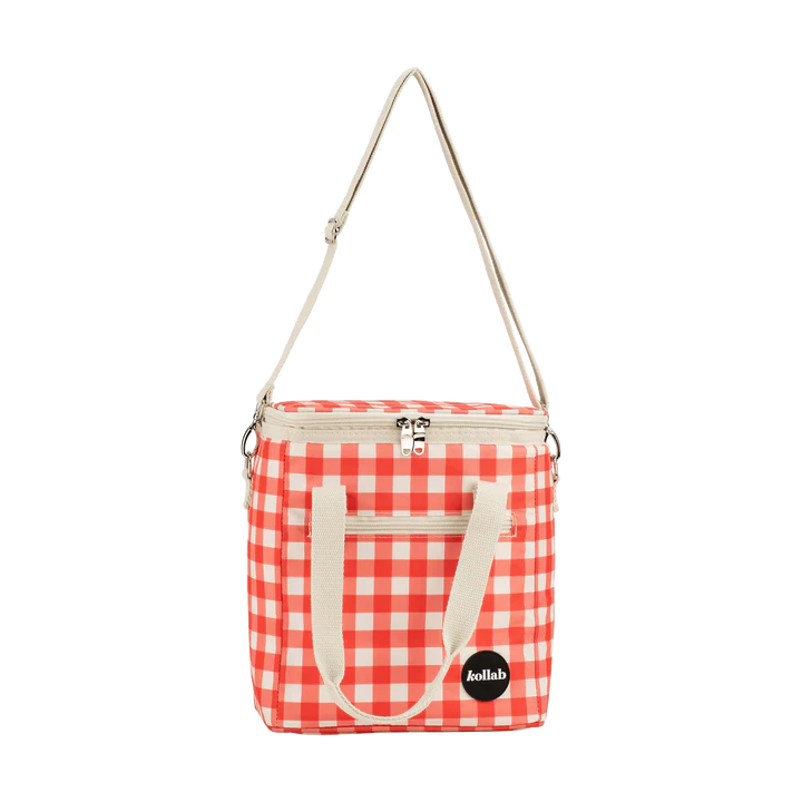 Mini Cooler Red Check