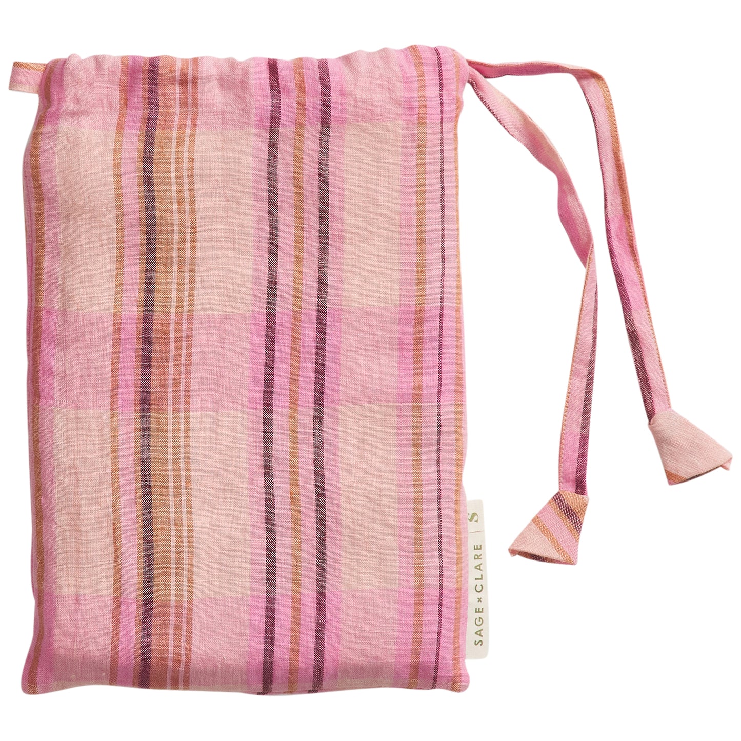 Nicolette Linen Pillowcase Set - Poudre