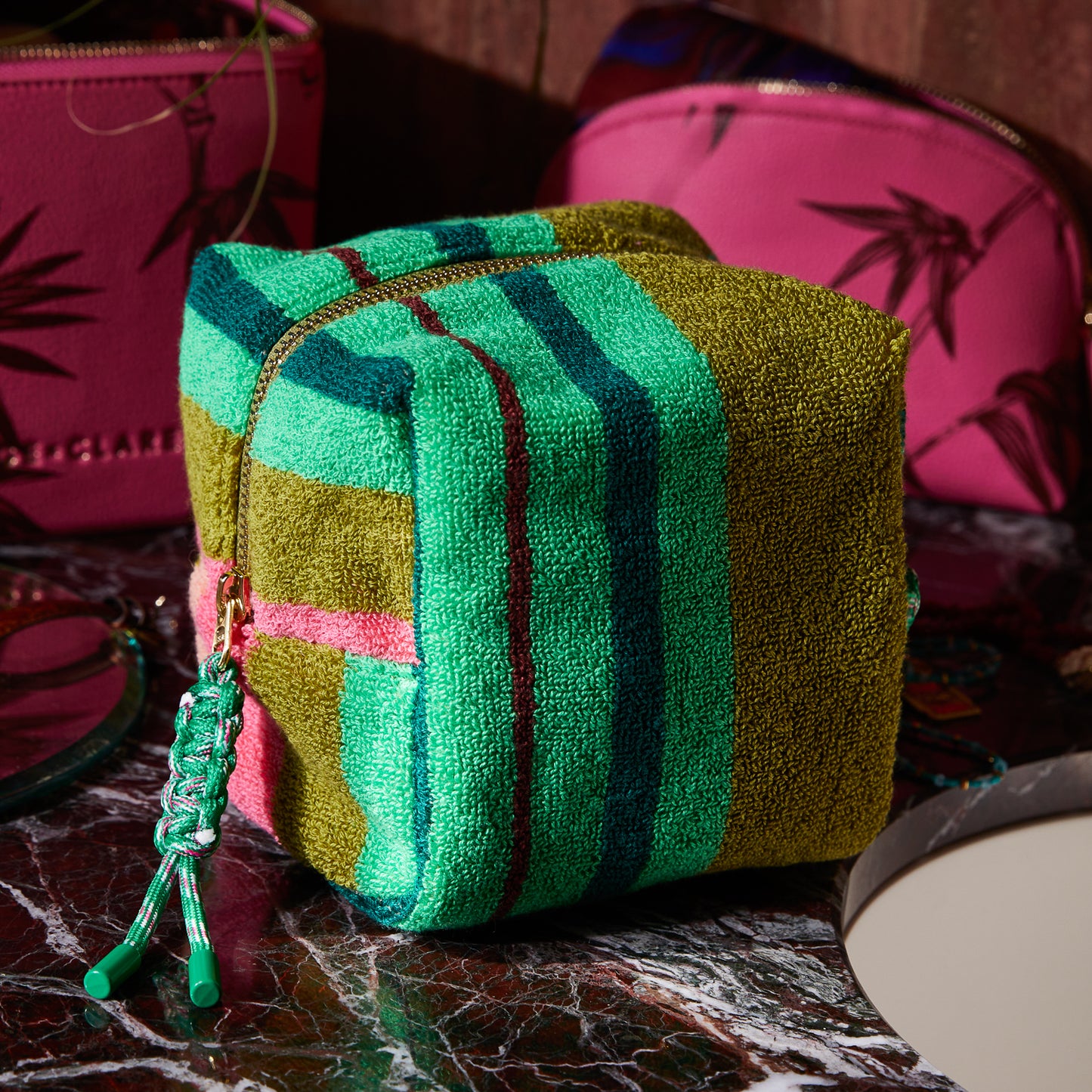 Nicolette Terry Pouch ~ Juniper