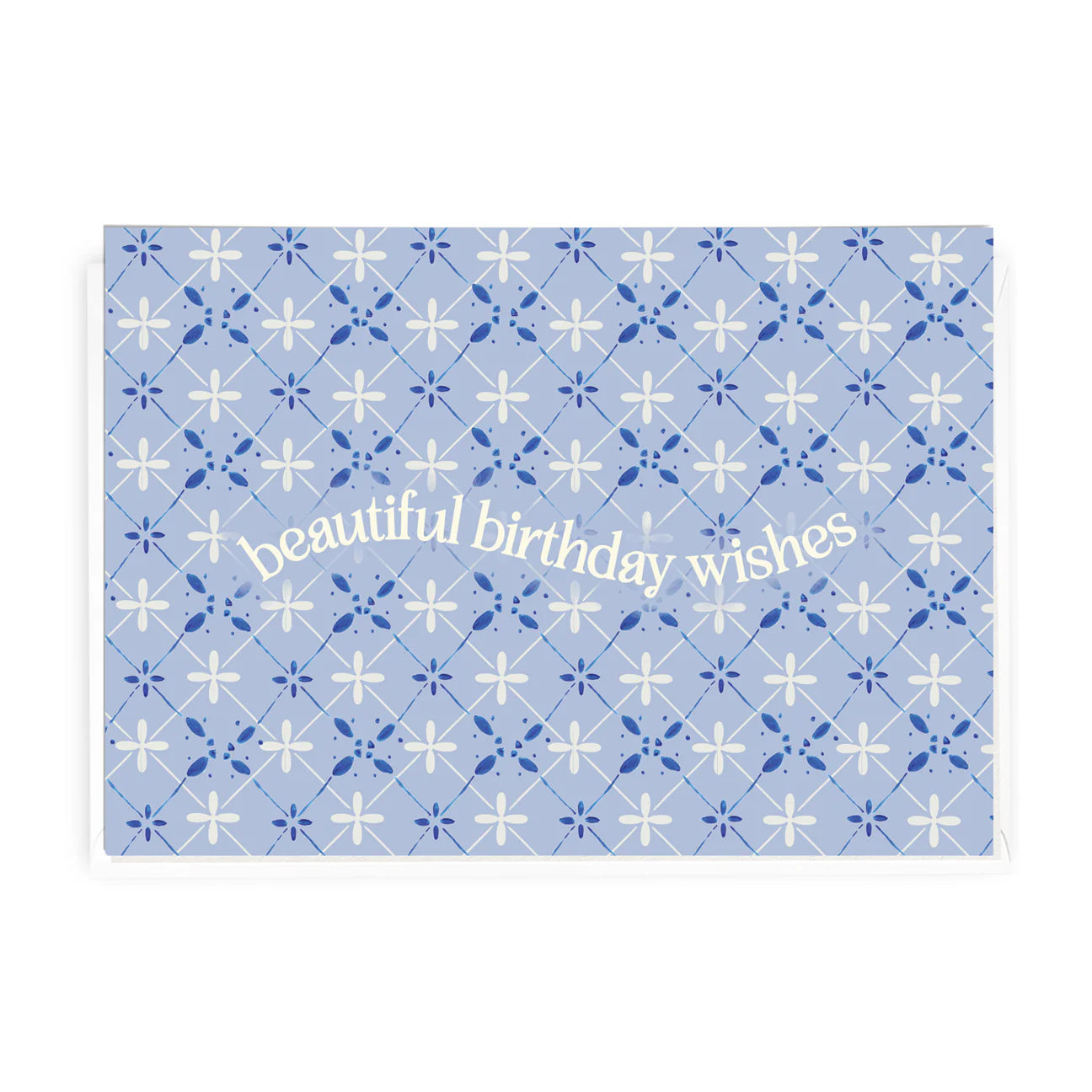 'Beautiful Birthday Wishes' Tile Card