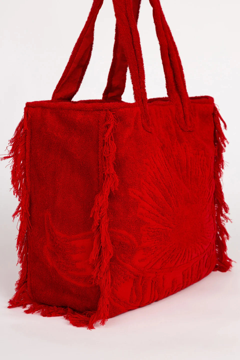 Terry Tote Beach Bag ~ Bloody Mary