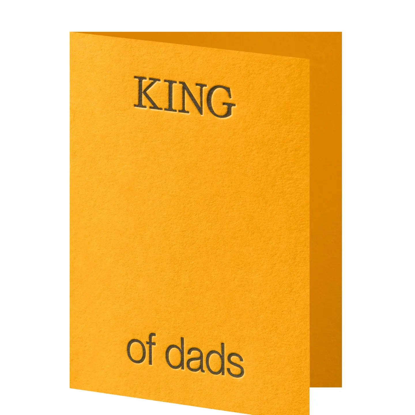 KING of dads Card