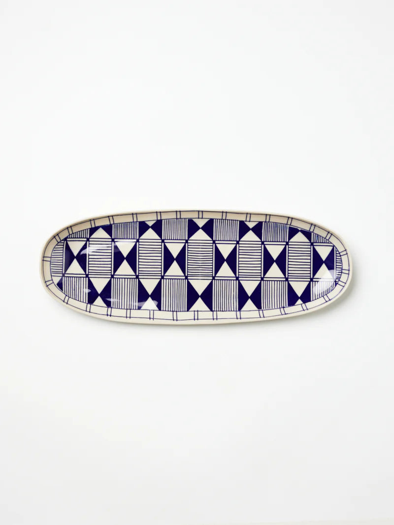 Caravan Snack Platter Indigo