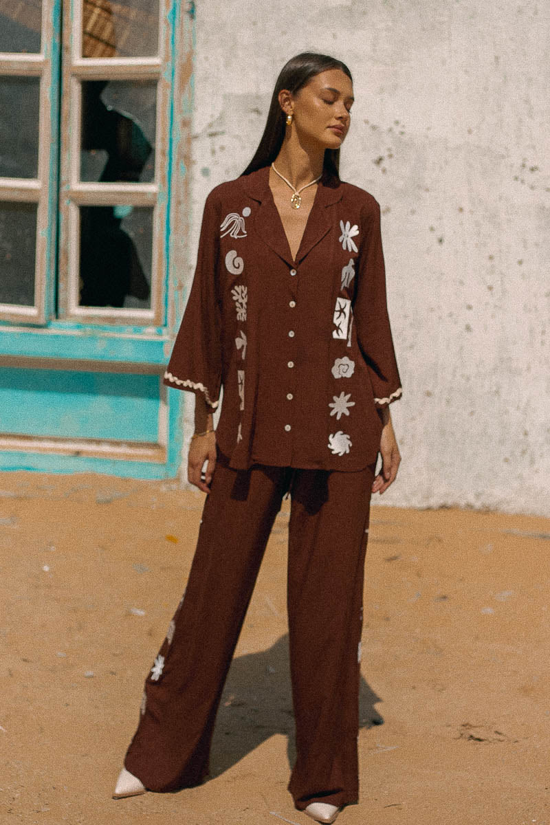 Romi Pants Brown