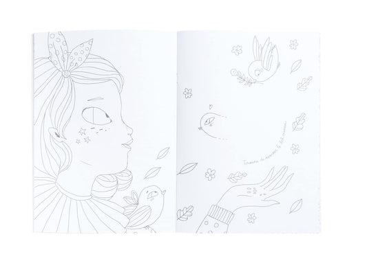 Les Parisiennes Colouring Book