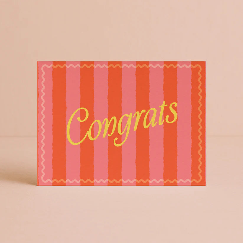 Congrats Stripe Card