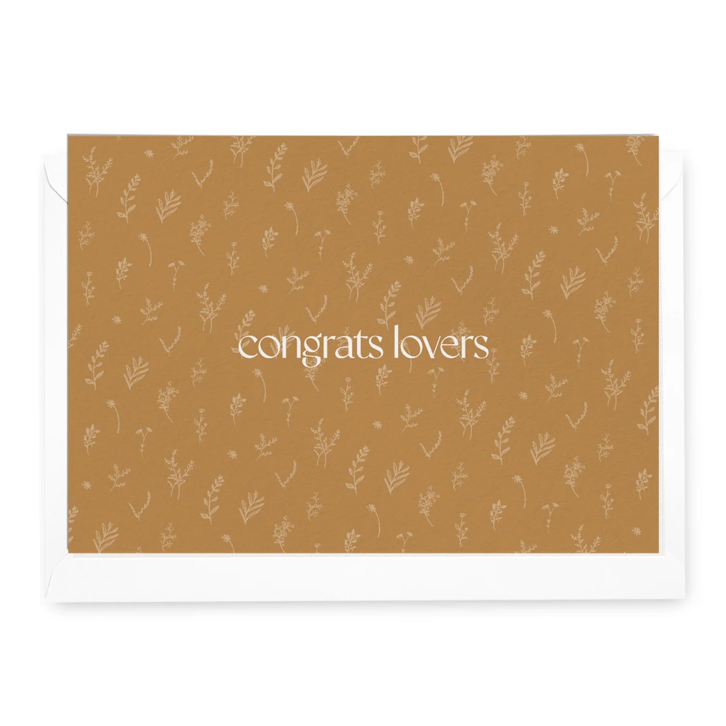 Congrats Lovers Card