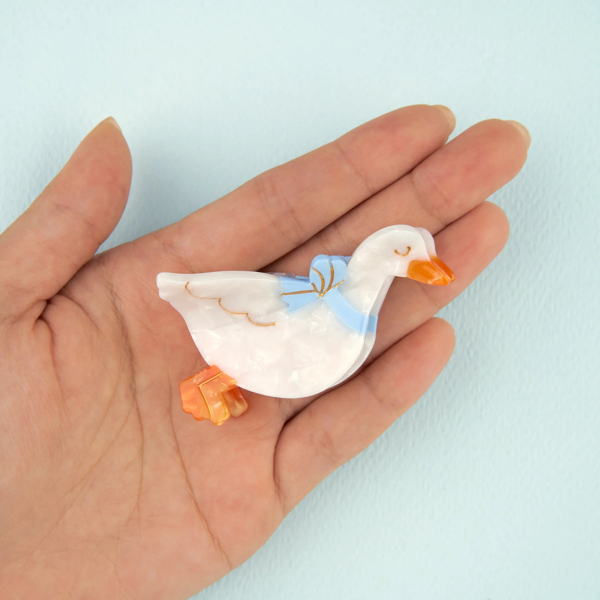 Goose Mini Hair Claw