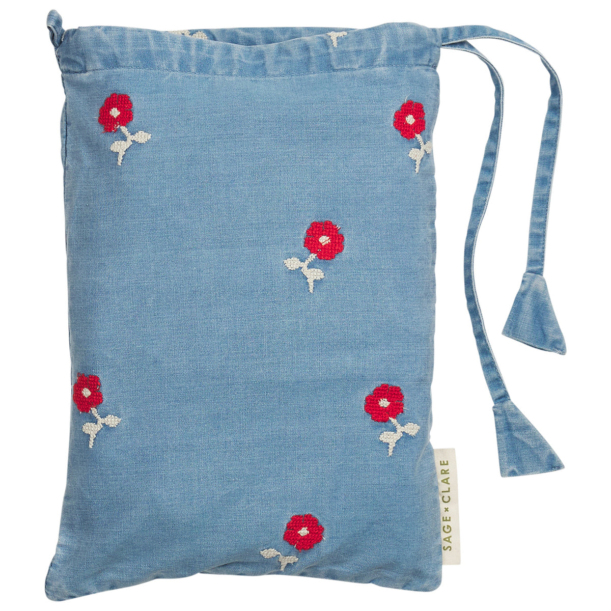 Anneliese Ruffle Pillowcase (x1) - Poppy