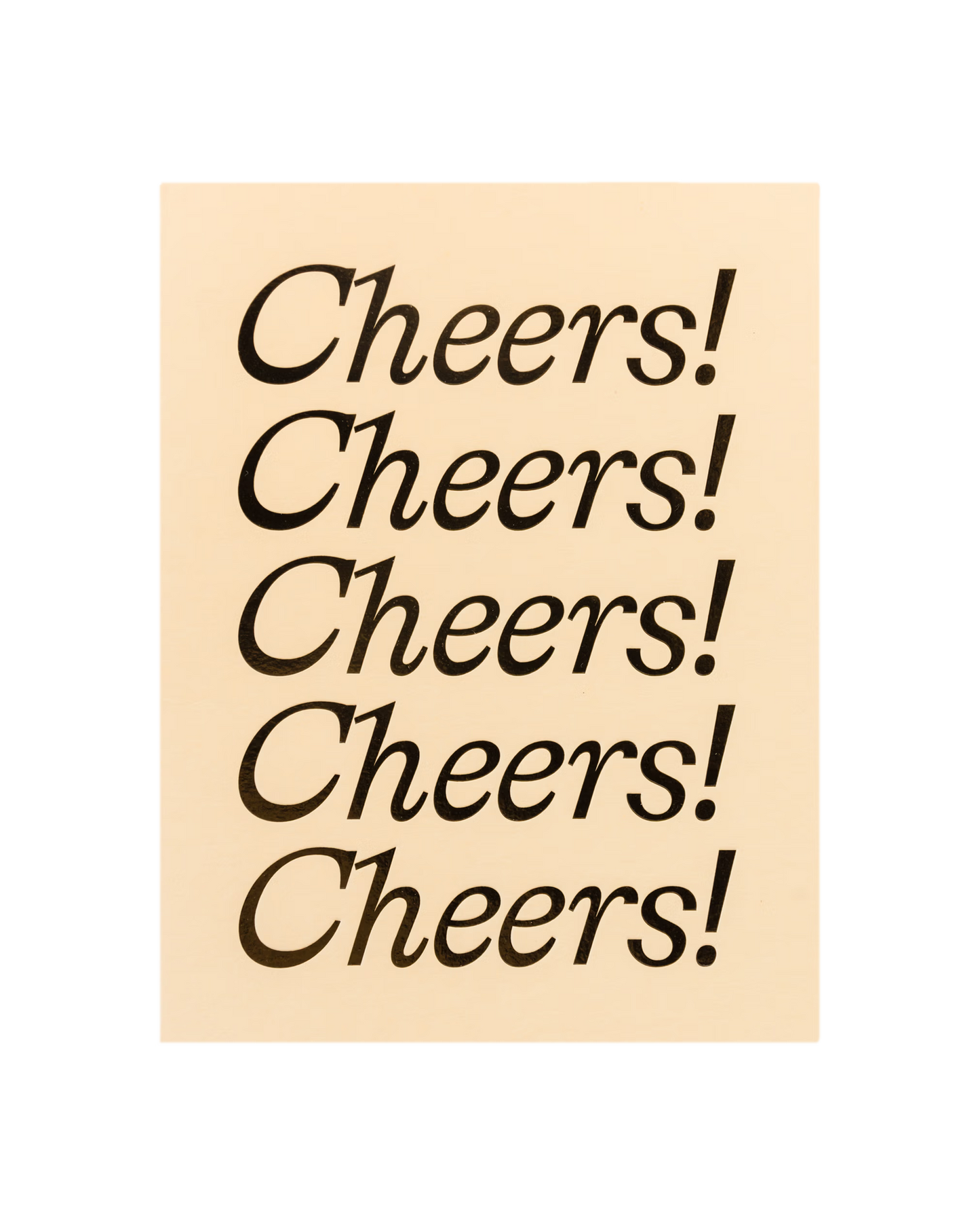 Cheers Card