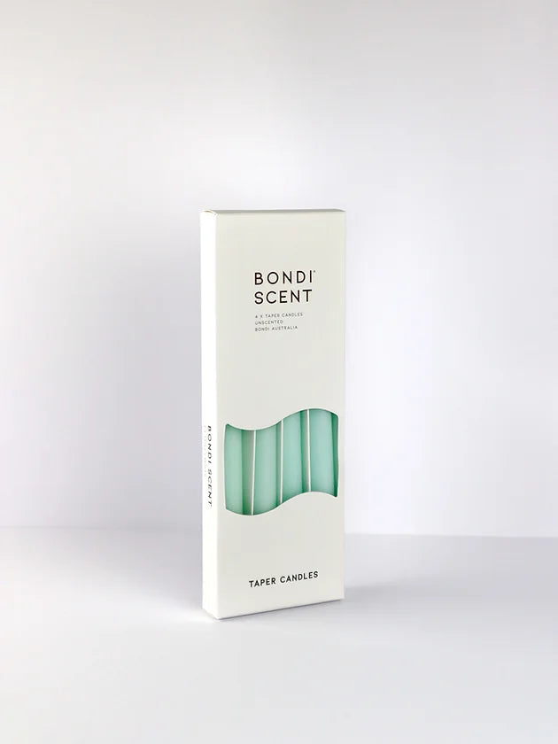 Bondi Scent Taper Candles Mint