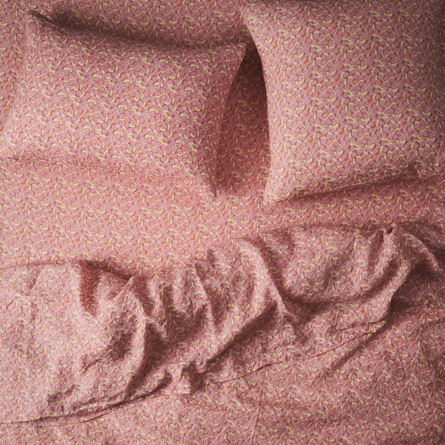 Filey Linen Quilt Cover - Musk