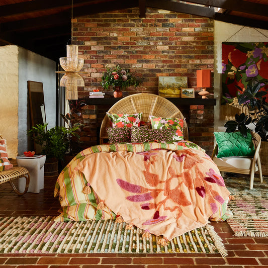 Vina Sweet Pea Blanket